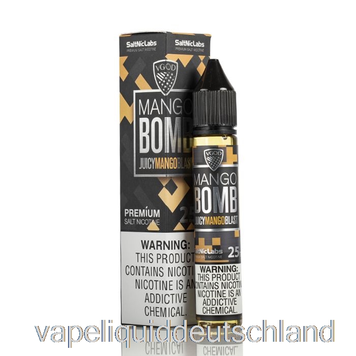 Mangobombe – Vgod Saltnic – 30 Ml, 25 Mg Vape-Flüssigkeit